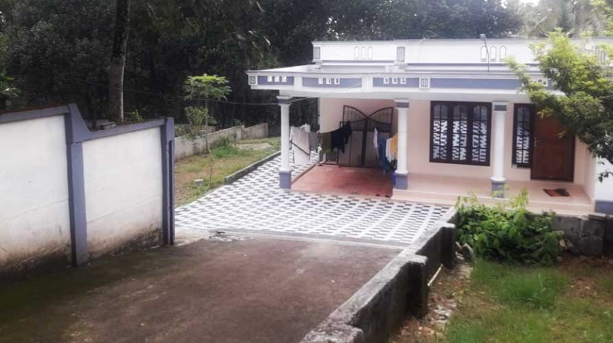 50 Cent Land With 3 BHK House For Sale In Alamcode Attingal Trivandrum