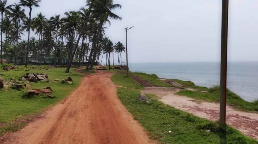 12 acre sea front land for sale at Varkkala, Papanasham