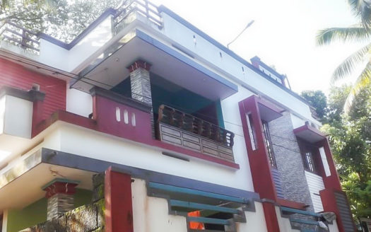 3bhk double storey house for sale at Sasthavattom near Technocity