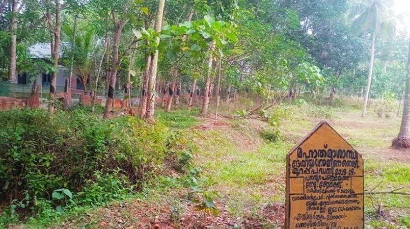 3.75 acre land for sale in Nedumangad, Trivandrum