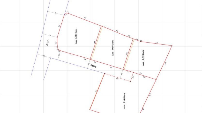 Prime Residential plot for sale near Cheruvaikkal, Sreekariyam