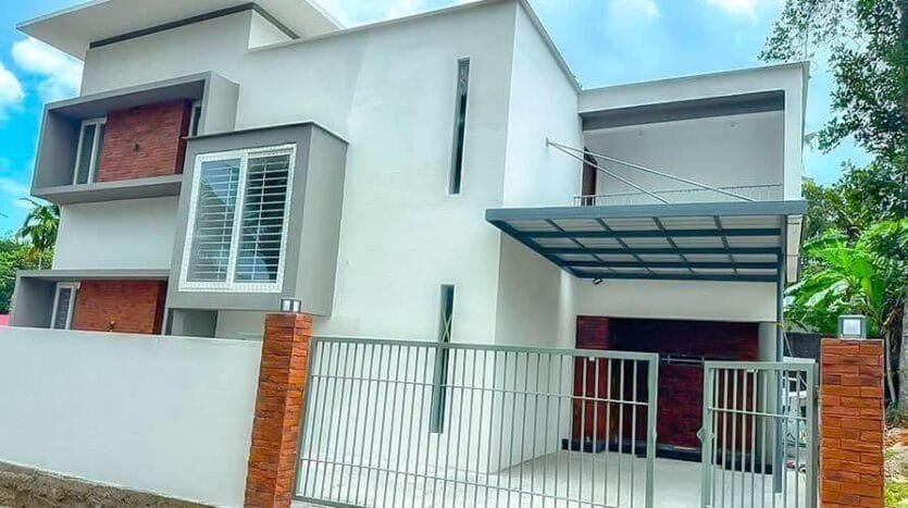3BHK Architect-Designed House for Sale Near Technopark, Kattaikonam