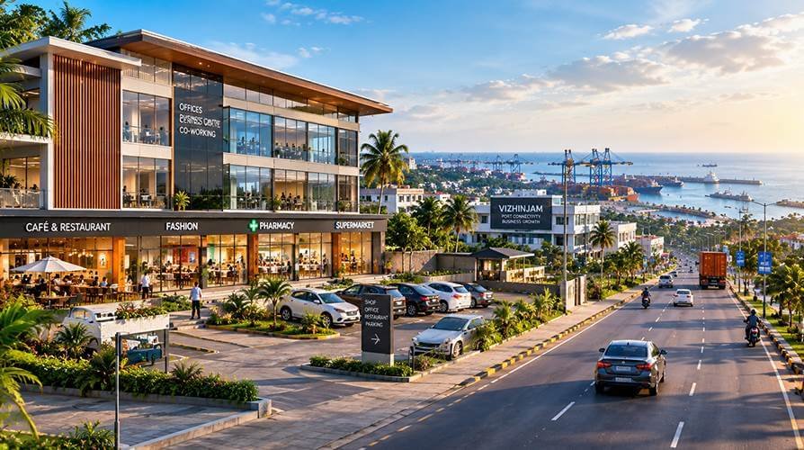Commercial Property Near Vizhinjam Port